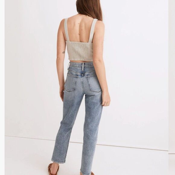 Madewell NF764 The Tall Girljean in Berryton Wash: Distressed NWT size 23 Tall - Picture 3 of 16